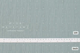 Japanese Fabric Shokunin Collection Yarn-Dyed Dot Dobby - sage blue grey - 50cm